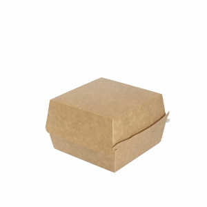 Kraft hamburger kutija XL, 150 x 150 x 100 mm, 100/1
